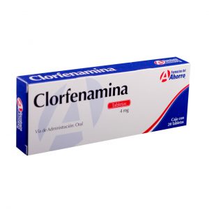 medicamento Clorfenamina