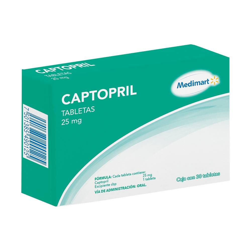 Qué es Captopril ▷ Para qué Sirve y Dosis