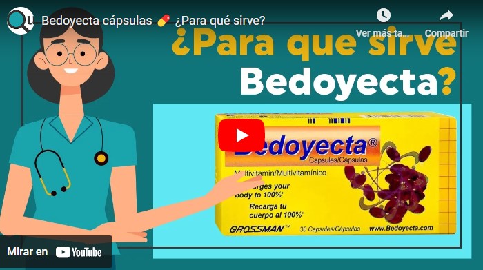Video qué es y para qué sirve Bedoyecta