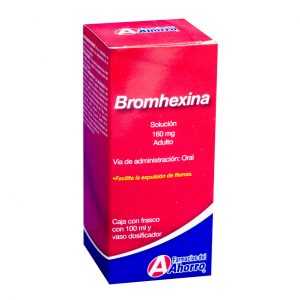 medicamento Bromhexina