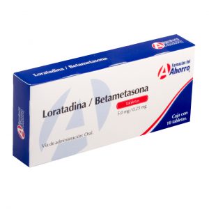 medicamento Loratadina Betametasona