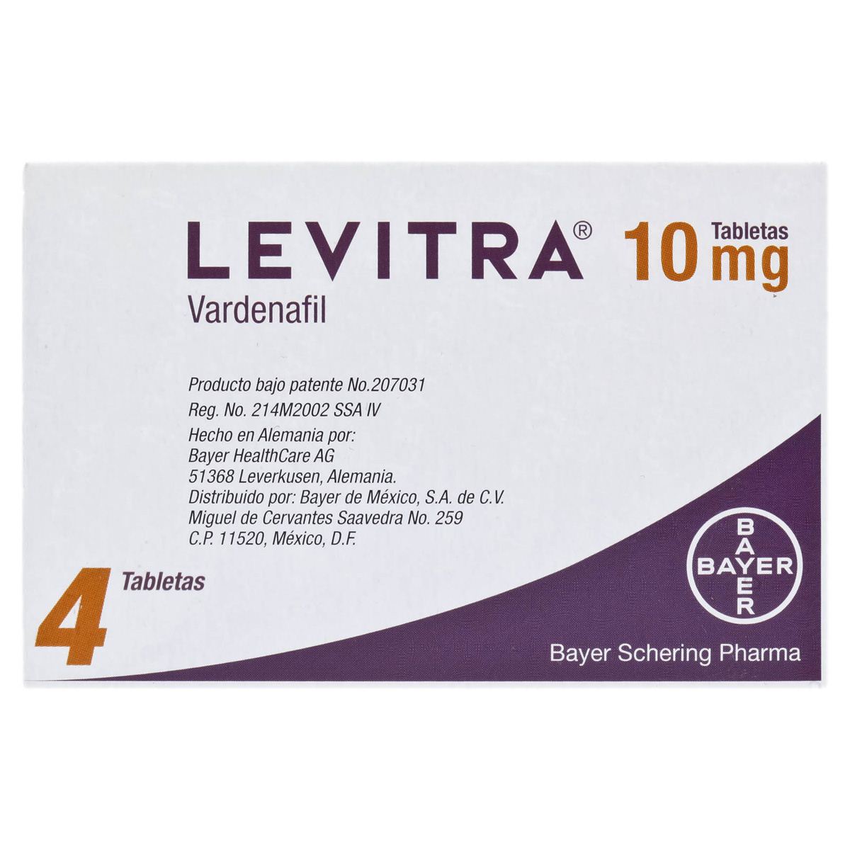 levitra 5 mg precio en farmacias