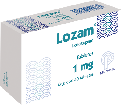 2mg de lorazepam tabletas