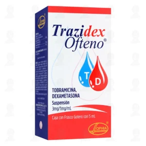 Medicamento Trazidex Oftálmico