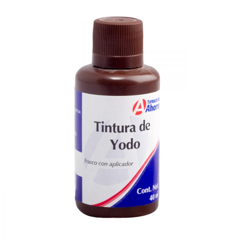 Tintura de yodo Para qué Sirve