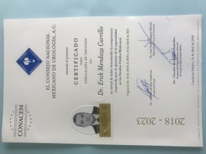 Dr. Erick Mendoza Carrillo