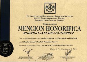 Dr. Rodrigo Sánchez Gutiérrez